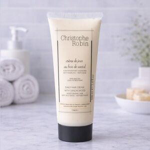 Christophe Robin Daily Hair Cream Sandalwood Leave-In Anti-Breakage 3.4oz